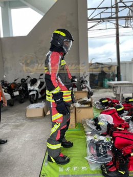 ผลงานการส่งมอบชุดดับเพลิง TEXPORT มาตรฐาน EN