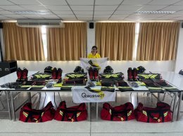 ผลงานการส่งมอบชุดดับเพลิง TEXPORT มาตรฐาน EN