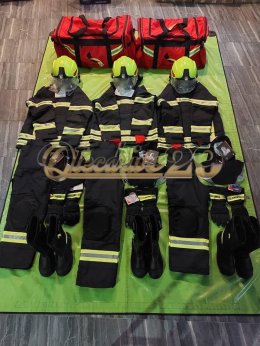 ผลงานการส่งมอบชุดดับเพลิง TEXPORT มาตรฐาน EN