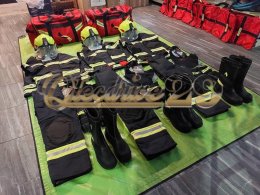 ผลงานการส่งมอบชุดดับเพลิง TEXPORT มาตรฐาน EN