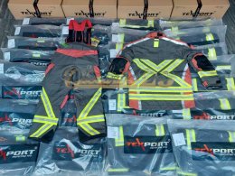 ชุดดับเพลิงภายในอาคาร Fire Suit ชนิดเนื้อผ้า 3 ชั้น 