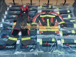 ชุดดับเพลิงภายในอาคาร Fire Suit ชนิดเนื้อผ้า 3 ชั้น 