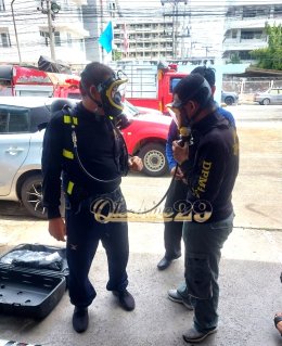 ผลงานการส่งมอบครั้งนี้ ชุดเครื่องช่วยหายใจแบบสะพายหลัง (SCBA)