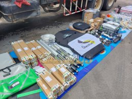 ผลงานบริษัทวันนี้ ส่งมอบอุปกรณ์กู้ภัย (Heavy Rescue) 