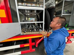 ผลงานบริษัทวันนี้ ส่งมอบอุปกรณ์กู้ภัย (Heavy Rescue) 
