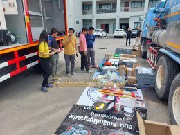 ผลงานบริษัทวันนี้ ส่งมอบอุปกรณ์กู้ภัย (Heavy Rescue) 