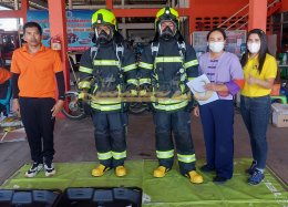 ผลงานของเราส่งมอบชุดดับเพลิงTEXPORT