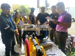 ผลงานส่งมอบครุภัณฑ์ สำหรับใช้ในงานดับเพลิง