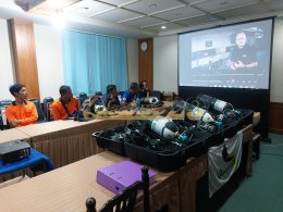 ผลงานส่งมอบ ชุดเครื่องช่วยในการหายใจแบบสะพายหลัง (SCBA)