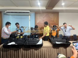 ผลงานส่งมอบ ชุดเครื่องช่วยในการหายใจแบบสะพายหลัง (SCBA)