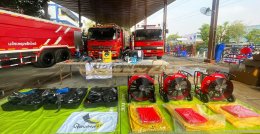 ผลงานส่งมอบครุภัณฑ์ สำหรับใช้ในงานดับเพลิง