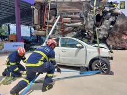 ประมวลภาพการฝึก Heavy Rescue ทั้ง 2 วัน ในวันที่ 28-29 มีนาคม 2567