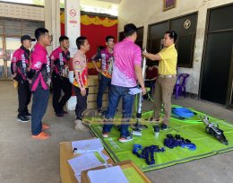 ผลงานการส่งมอบวันนี้ อุปกรณ์กู้ภัย