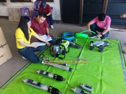 ผลงานการส่งมอบวันนี้ อุปกรณ์กู้ภัย