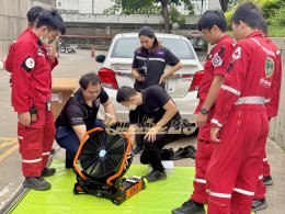 ผลงานการส่งมอบ พัดลมระบายควัน (PPV) นวัตกรรมใหม่ ยี่ห้อ BIG รุ่น HP18 iB+ ชนิดแบตเตอรี่