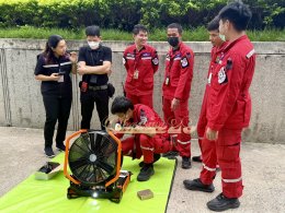 ผลงานการส่งมอบ พัดลมระบายควัน (PPV) นวัตกรรมใหม่ ยี่ห้อ BIG รุ่น HP18 iB+ ชนิดแบตเตอรี่