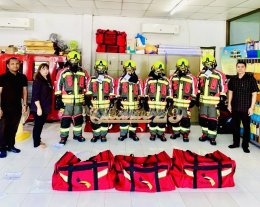 ผลงานการส่งมอบชุดดับเพลิงภายในอาคารครบชุด มาตรฐาน EN