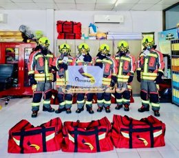 ผลงานการส่งมอบชุดดับเพลิงภายในอาคารครบชุด มาตรฐาน EN