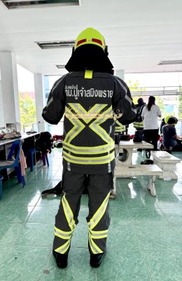 ผลงานการส่งมอบแห่งความภาคภูมิใจ "ชุดดับเพลิงภายในอาคาร" 