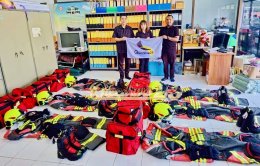 ผลงานการส่งมอบชุดดับเพลิงภายในอาคารครบชุด มาตรฐาน EN