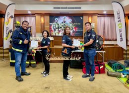 "Fire Rescue equipment & technique Work shop" โครงการพัฒนาศักยภาพบุคลากร ด้านการป้องกันและระงับอัคคีภัย 