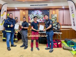 "Fire Rescue equipment & technique Work shop" โครงการพัฒนาศักยภาพบุคลากร ด้านการป้องกันและระงับอัคคีภัย 