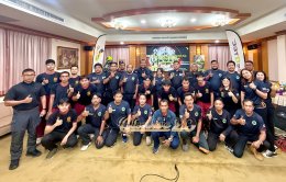 "Fire Rescue equipment & technique Work shop" โครงการพัฒนาศักยภาพบุคลากร ด้านการป้องกันและระงับอัคคีภัย 