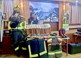 "Fire Rescue equipment & technique Work shop" โครงการพัฒนาศักยภาพบุคลากร ด้านการป้องกันและระงับอัคคีภัย 