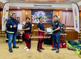 "Fire Rescue equipment & technique Work shop" โครงการพัฒนาศักยภาพบุคลากร ด้านการป้องกันและระงับอัคคีภัย 