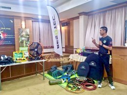 "Fire Rescue equipment & technique Work shop" โครงการพัฒนาศักยภาพบุคลากร ด้านการป้องกันและระงับอัคคีภัย 
