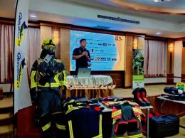 "Fire Rescue equipment & technique Work shop" โครงการพัฒนาศักยภาพบุคลากร ด้านการป้องกันและระงับอัคคีภัย 