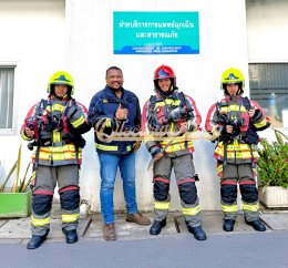 ผลงานการส่งมอบวันนี้ ชุดดับเพลิงครบชุดพร้อมอุปกรณ์ดับเพลิงอื่นๆ