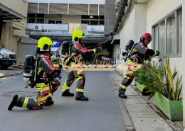 ผลงานการส่งมอบวันนี้ ชุดดับเพลิงครบชุดพร้อมอุปกรณ์ดับเพลิงอื่นๆ