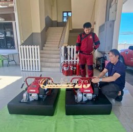 ผลงานการส่งมอบ อุปกรณ์สำหรับงานดับเพลิง