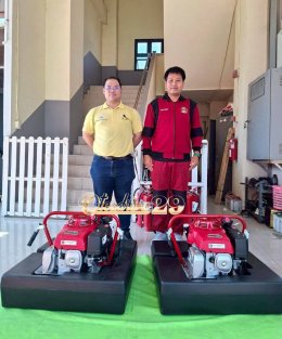 ผลงานการส่งมอบ อุปกรณ์สำหรับงานดับเพลิง