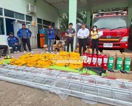 ผลงานการส่งมอบ วัสดุเครื่องดับเพลิง