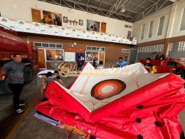 ผลงานการส่งมอบ QTECDRIVE29 เบาะลมนิรภัย รองรับการโดดจากที่สูงพร้อมอุปกรณ์️