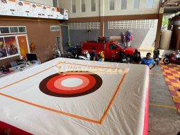 ผลงานการส่งมอบ QTECDRIVE29 เบาะลมนิรภัย รองรับการโดดจากที่สูงพร้อมอุปกรณ์️