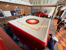 ผลงานการส่งมอบ QTECDRIVE29 เบาะลมนิรภัย รองรับการโดดจากที่สูงพร้อมอุปกรณ์️