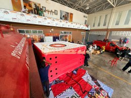 ผลงานการส่งมอบ QTECDRIVE29 เบาะลมนิรภัย รองรับการโดดจากที่สูงพร้อมอุปกรณ์️