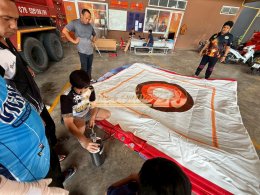 ผลงานการส่งมอบ QTECDRIVE29 เบาะลมนิรภัย รองรับการโดดจากที่สูงพร้อมอุปกรณ์️