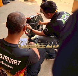 ผลงานการส่งมอบ Qtecdrive29 "พัดลมระบายควัน (PPV)"