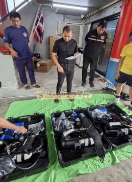 มาแล้วกับผลงานการส่งมอบ SCBA ของเรา QTECDRIVE29 