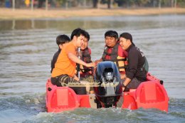 ผลงานการส่งมอบ เรือกู้ภัยชนิดท้องวี (Rescue Boat) 