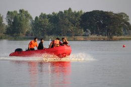 ผลงานการส่งมอบ เรือกู้ภัยชนิดท้องวี (Rescue Boat) 