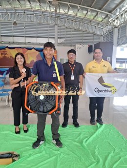 ผลงานการส่งมอบ Qtecdrive29 พัดลมระบายควัน (PPV) นวัตกรรมใหม่
