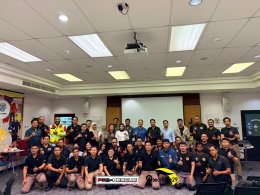 ประมวลภาพงานฝึกอบรม Electric Vehicle Fire EV ณ องค์การบริหารส่วนตำบลเชิงทะเล จ.ภูเก็ต