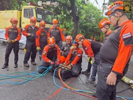 ประมวลภาพบรรยากาศงานฝึกอบรม "DNT" Disaster Navamindradhiraj Team.