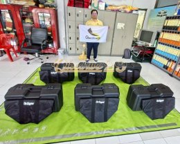 ผลงานการส่งมอบ ชุดเครื่องช่วยหายใจแบบสะพายหลัง (SCBA)