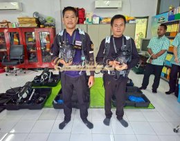ผลงานการส่งมอบ ชุดเครื่องช่วยหายใจแบบสะพายหลัง (SCBA)